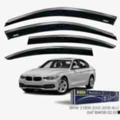 BMW 3 Serisi F30 2012-2019 -  Kromlu Cam Rüzgarlığı 4Lü Parça