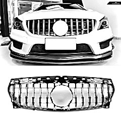 S-Dizayn Mercedes CLA180 W117 Ön Panjur Krom GTR Model 2014-2019