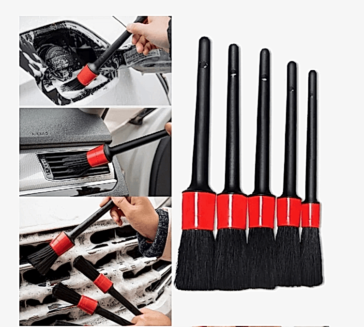Drs Tuning Detail Dash Brush Detay Fırçası Seti 5 'li Kaliteli Detaylı Farklı Boyutlarda Fırça Seti