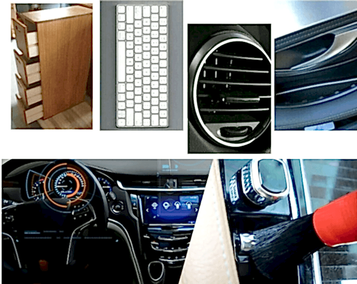 Drs Tuning Detail Dash Brush Detay Fırçası Seti 5 'li Kaliteli Detaylı Farklı Boyutlarda Fırça Seti