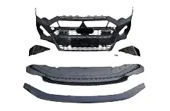 A6 2019-2021 Uyumlu İçin Uyumlu Rs6 Ön Tampon Panjur Seti Parça