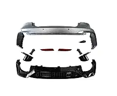 A7 2019-2021 Uyumlu İçin Uyumlu Rs7 Arka Tampon Seti Parça