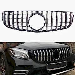 S-Dizayn Mercedes GLC X253 Ön Panjur Krom GTR Model 2015-2019