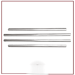 Renault Kangoo Uyumlu 2 Cam Çıtası -2008 Paslanmaz Çelik Parça