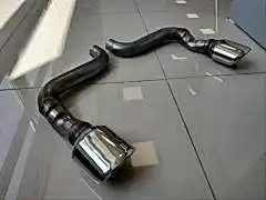 Honda Civic Uyumlu Fc5 2016-2020 Difüzör Çift Çıkış İçin Egzoz Seti