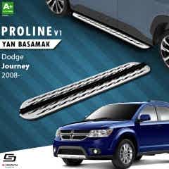 S-Dizayn Dodge Journey OEM Still Pro V2 Aluminyum Yan Basamak 183 Cm 2008-2020