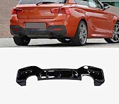 1 Serisi Uyumlu F20 2015-2018 Lci Mt Tampon İçin Çift Çıkış Difüzör (İkili Çıkış) Parça