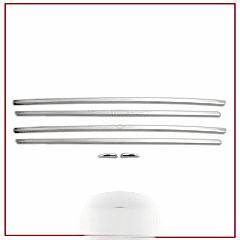 Renault Megane Uyumlu 4 Cam Çıtası -2016 Paslanmaz Çelik Parça