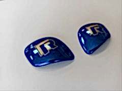 Volkswagen R Uyumlu Line Vites Kenar Kaplama - Mavi