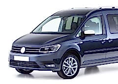 S-Dizayn VW Caddy Ayna Kapağı 2 Prç. Abs. Krom 2015 Üzeri