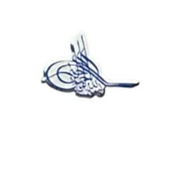 Arma tuğra mavi / YACIY122