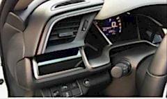 Honda Civic Uyumlu Fc5 2016-2020 İç Kaplama Set Füme 7 Parça