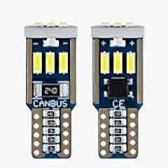 Dekoratif Led Ampul T10-24Smd 12V Çift - Turuncu / Laam861