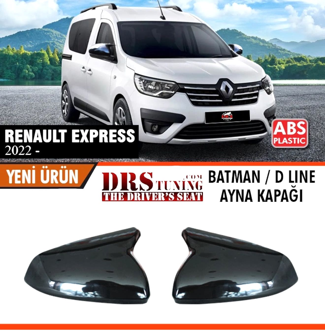 Renault Express 2022 Sonrası Yarasa Ayna Kapağı