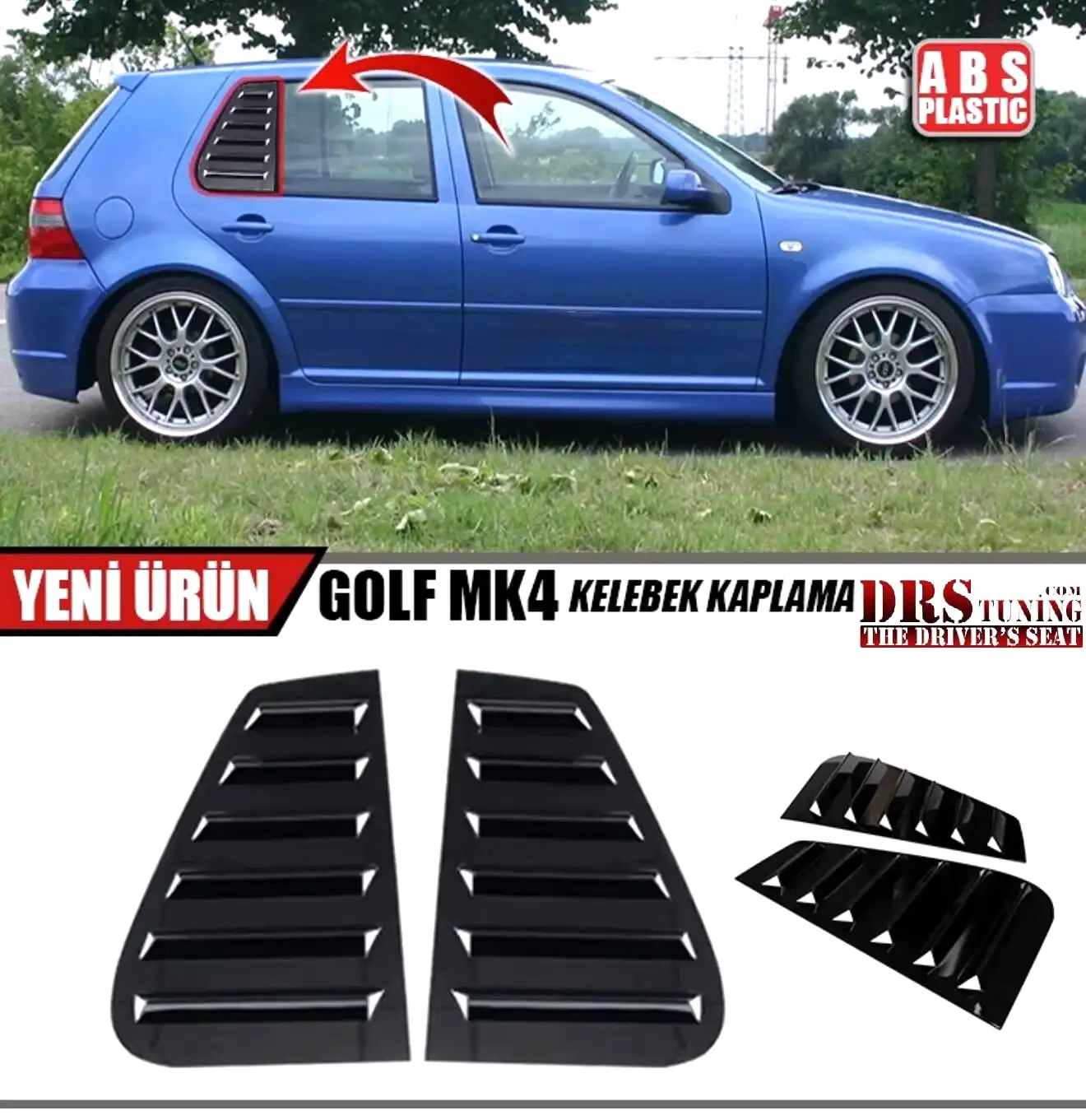 Golf 4 Kelebek Cam Kaplama Parça
