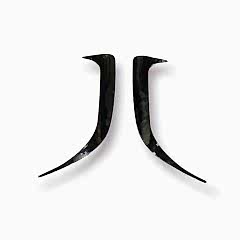 Mercedes W117 Uyumlu Cla Arka Tampon Bıçakları Piano Black