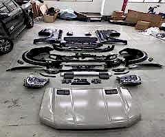 Ford Ranger Uyumlu T6-T7-T8 İçin T9 Raptor Dönüşüm (Ön Arka Full) Parça