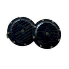Dı dıt korna 12v rölesiz super ton büyük siyah set / SSKO72