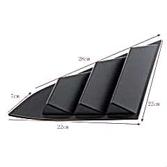 Honda Civic Uyumlu Fc5 2016-2020 Kelebek Camı Kaplaması Geniş Model