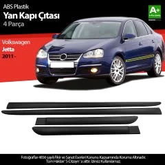S-Dizayn VW Jetta ABS Plastik Yan Kapı Koruma Çıtası  2011 Üzeri A+ Kalite