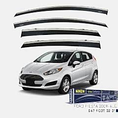 Niken Ford Uyumlu Fiesta 2009- Kromlu Cam Rüzgarlığı