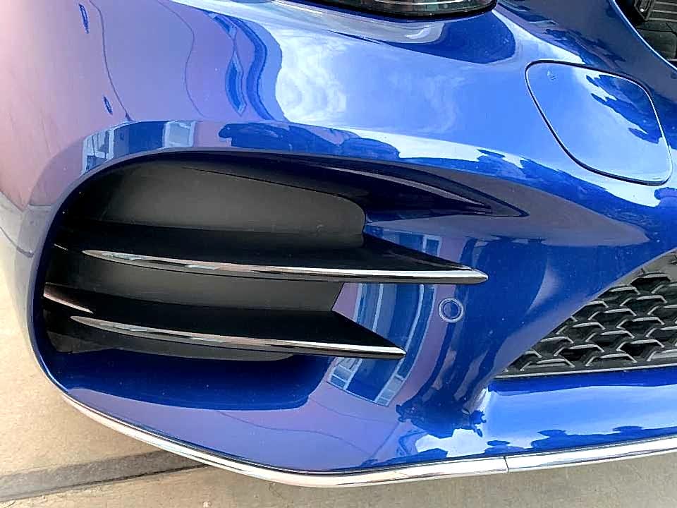 W205 2019+ Sis Uyumlu Kasları 4 Parça (Sis Bıçakları) (Piano Black)