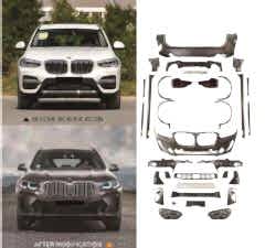 Bmw X3 Uyumlu 18-21 İçin 21+ Facelift Body Kit Parça
