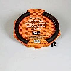 Direksiyon Kılıfı 38 Cm Siyah/Kırmızı Dikişli / Dıkı371-Sk