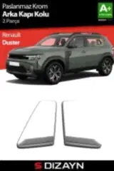 S-Dizayn Renault Duster Krom Arka Kapı Kolu 2 Prç. 2024 Üzeri A+ Kalite