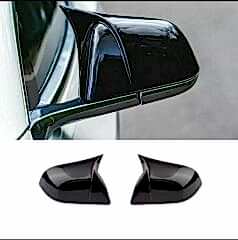 Tesla Y Uyumlu Batman Yarasa Ayna Kapağı (Parlak Siyah)