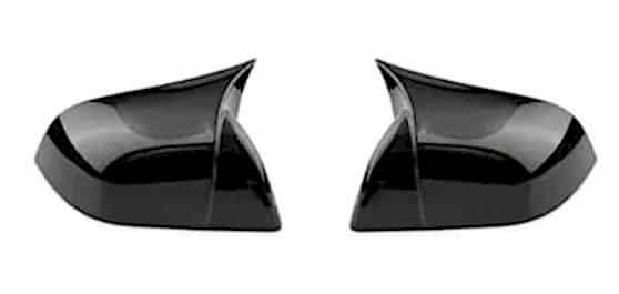 Tesla Y Uyumlu Batman Yarasa Ayna Kapağı (Parlak Siyah)