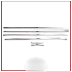 Volkswagen Polo Uyumlu Cam Çıtası -2009 Paslanmaz Çelik Parça