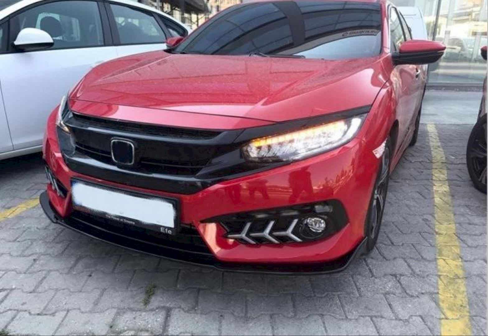 Honda Civic Uyumlu Fc5 2016-2020 Ön Lıp Dizayn A