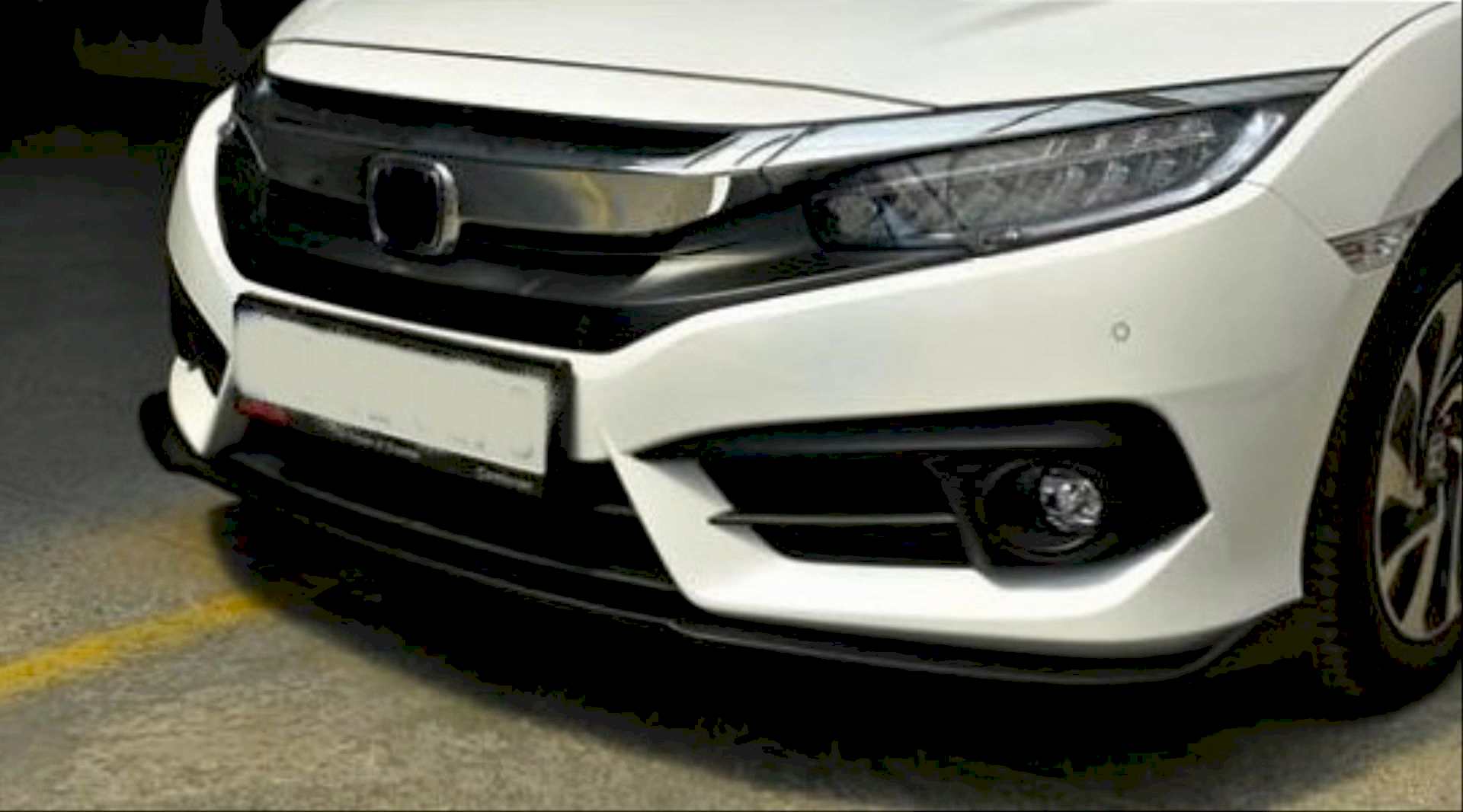 Honda Civic Uyumlu Fc5 2016-2020 Ön Lıp Dizayn A