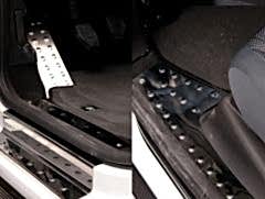 Citroen Berlingo Uyumlu 2 Ayak Dinlendirme Pedalı Çelik 2008 Ve Sonrası