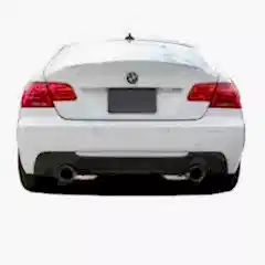 Bmw E92 Uyumlu (2007-2013) 3,35 Sağ Sol Tek Çıkış Difüzör