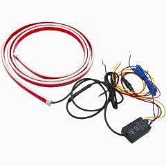 Kaput altı ve yan basamak gündüz ledi kayar sinyalli ışık ayarlı 1.80cm kesilebilir / LAAM441