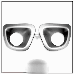 Dacia Duster Uyumlu Sis Çerçevesi 2010-2017 Parça