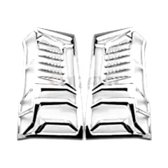 S-Dizayn VW Crafter Abs Krom Stop Çerçevesi 2 Prç. 2018 Üzeri