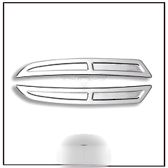 Opel Grandland Uyumlu X Difüzör -2016 Paslanmaz Çelik Parça