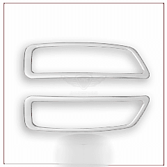 Peugeot 3008 Uyumlu Egzoz Kromu Difüzör -2016 Paslanmaz Çelik Parça