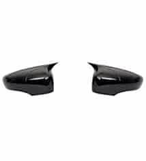 Renault Captur Uyumlu (2020+) Batman Yarasa Ayna Kapağı (Piano Black) Parça