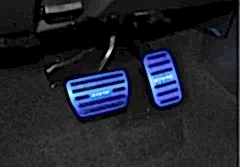 Honda Civic Uyumlu Fc5 Pedal Seti (Geçme Model) 2 Parça - Mavi