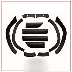 Dacia Duster Uyumlu Kapı Koruma Ve Dodik Seti Damalı 1. Kalite 2018 Sonrası Parça