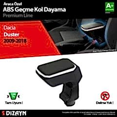 S-Dizayn Dacia Duster Kol Dayama Kolçak Geçmeli ABS Gri 2009-2018