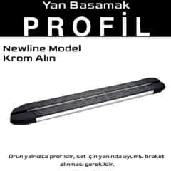S-Dizayn Chery Tiggo 7-8 Pro Newline Krom Yan Basamak Profil 183 Cm Etekli 36lık