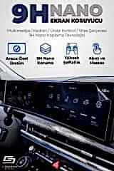 S-Dizayn Ford Puma 12.8 İnç 9H Nano Gösterge Ekran Koruyucu (MAT) 2024-2025 A+ Kalite