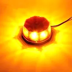 Space Mıknatıslı Tepe Lambası Cree Ledli Yuvarlak Sarı/Sarı 12V / LAIK111