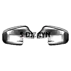 S-Dizayn Ford Courier Abs Krom Ayna Kapağı 2 Prç. 2018-2022