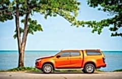 İsuzu D-Max Uyumlu Camlı Kabin Aeroklas Yukarı Açılır Yan Camlı